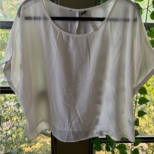 Elegant White Women's Top